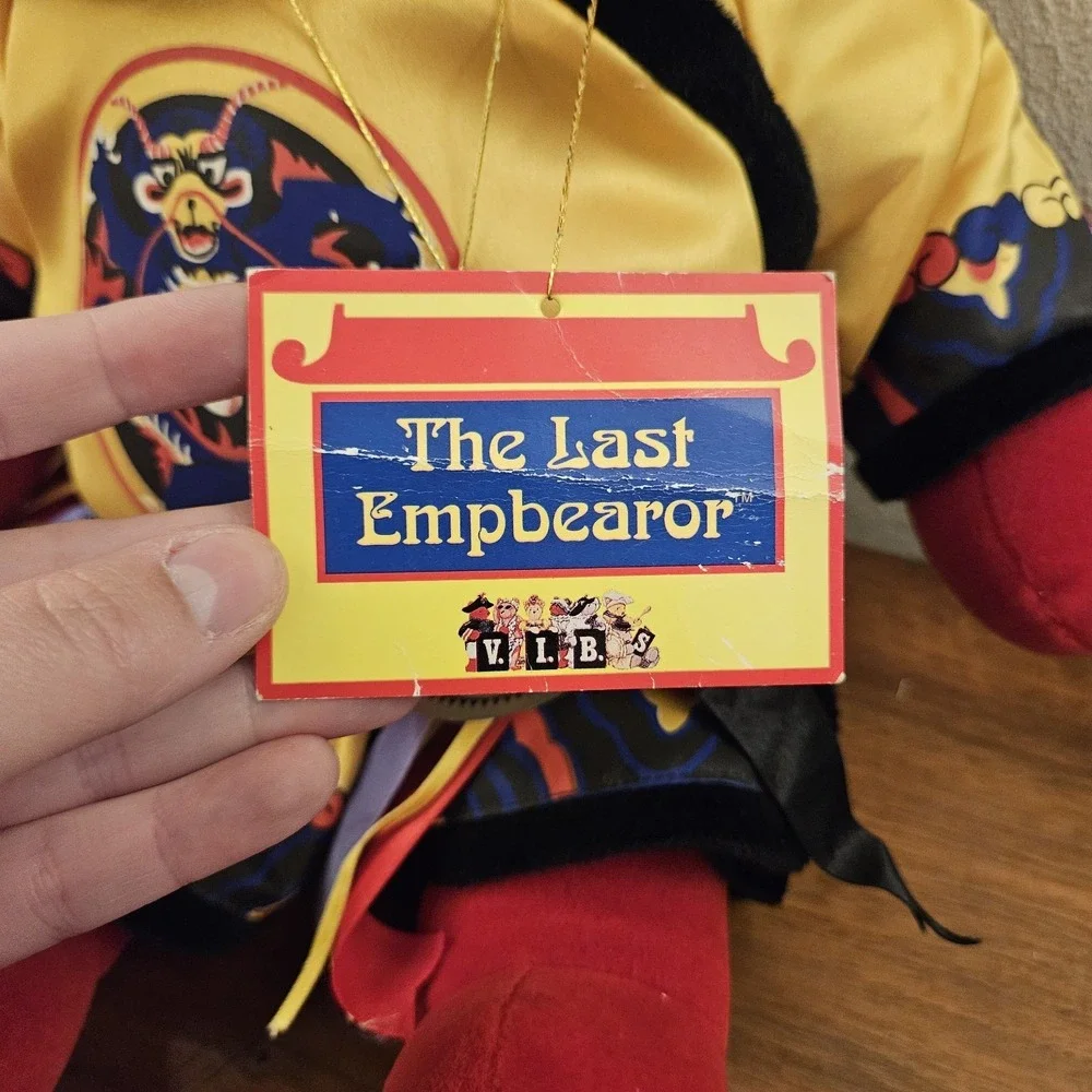 The Last Empbearor North American Bear Company Very Important Bear VIB Plush '79
